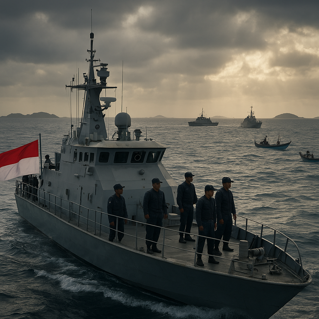 Strategi Indonesia Menghadapi Grey Zone Warfare di Laut Natuna