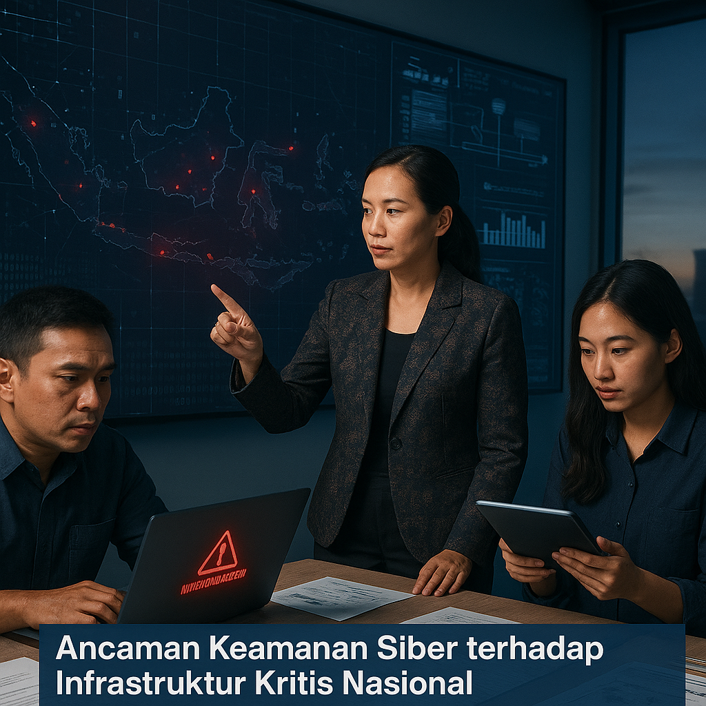 Ancaman Keamanan Siber terhadap Infrastruktur Kritis Nasional: Mempersiapkan Pertahanan di Domain Pertempuran Baru