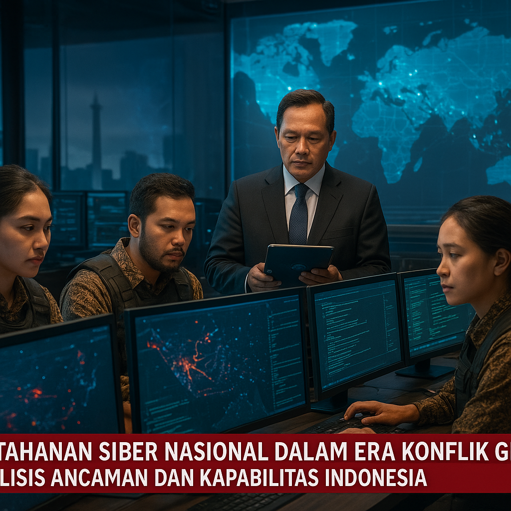 Pertahanan Siber Nasional dalam Era Konflik Global: Analisis Ancaman dan Kapabilitas Indonesia